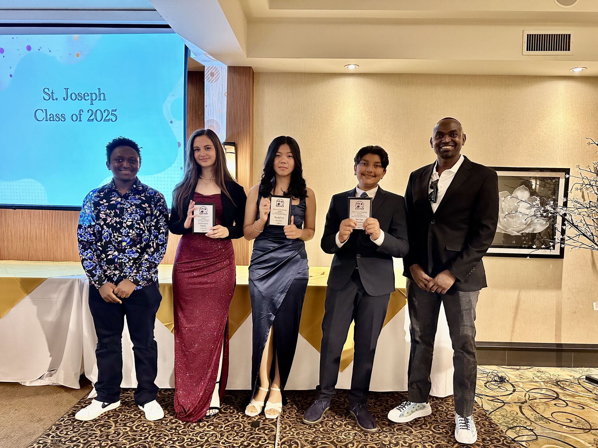 St. Joseph Elementary School's graduation ceremony in Hamilton Ontario